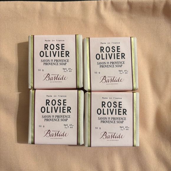 BASTIDE ROSE OLIVIER Soap 4-pack - Picture 2 of 2